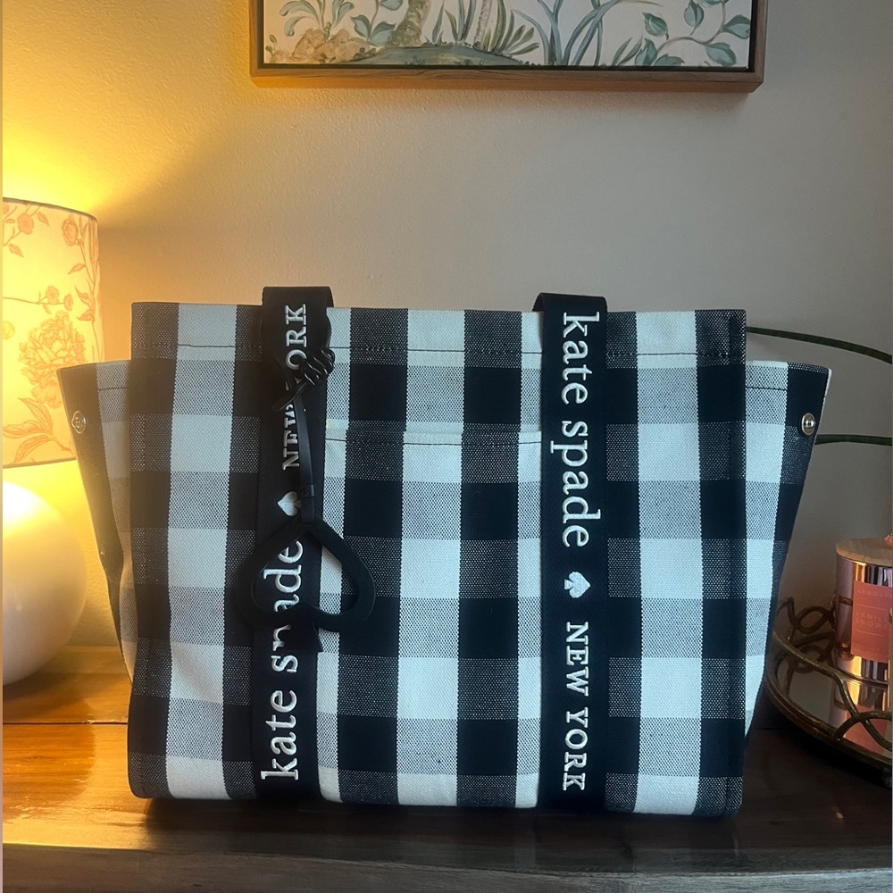 Kate Spade Gingham Tote